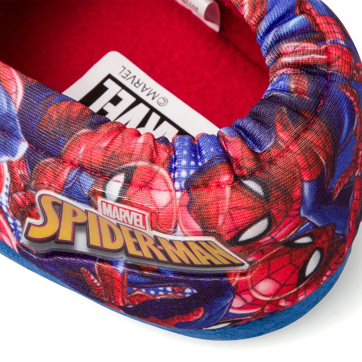Pantofole rosse da bambino con stampa Spiderman - Image 6