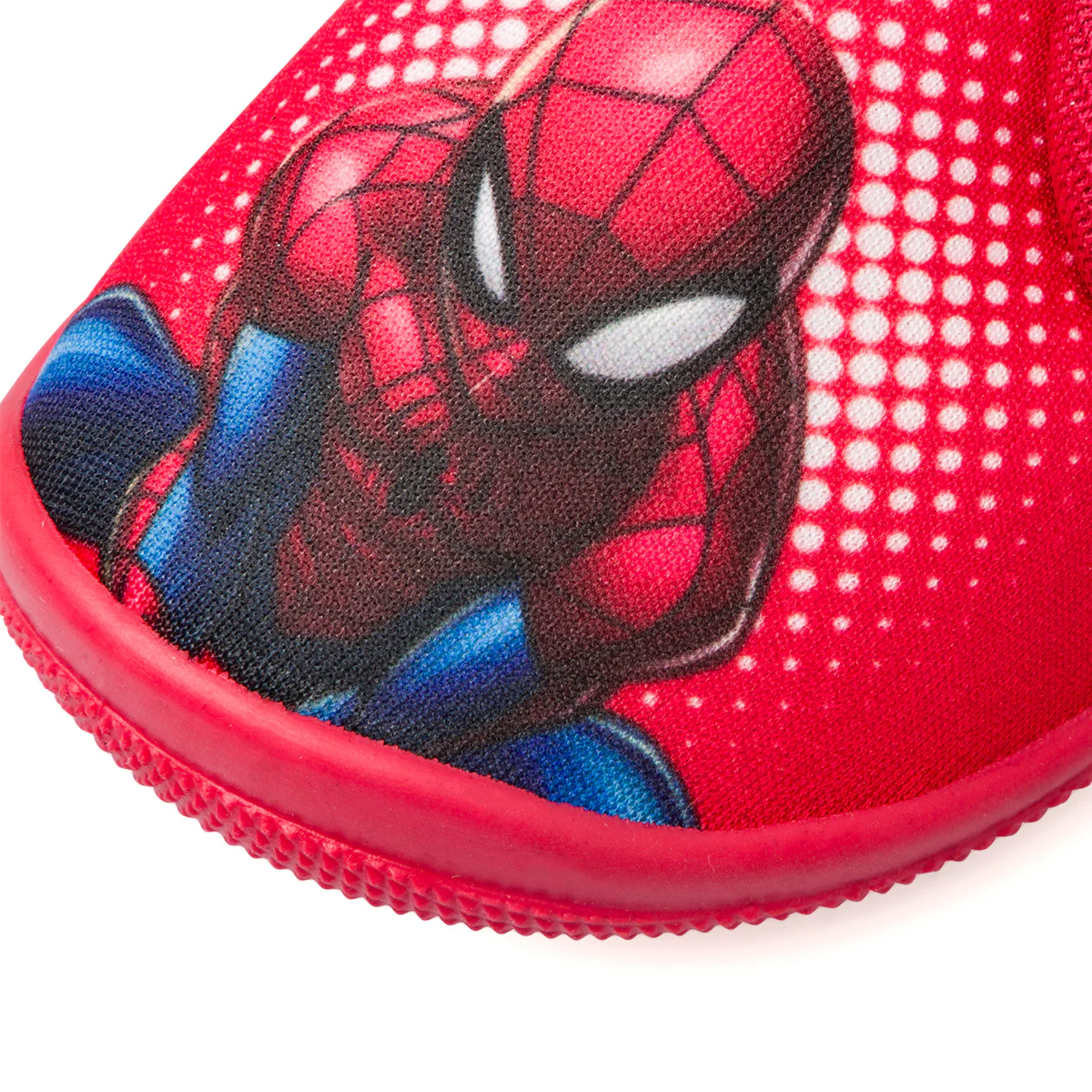 Pantofole rosse da bambino con stampa Spiderman - Image 5