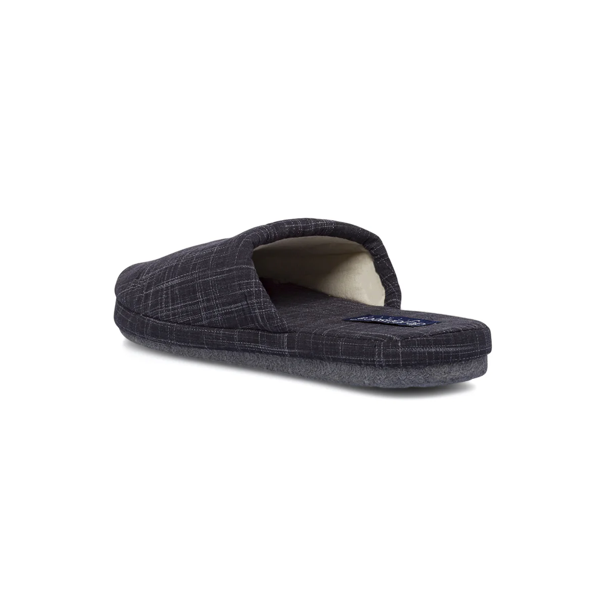 Pantofole Uomo in Tessuto Grigio con Trama Melangiata De Fonseca - Image 3