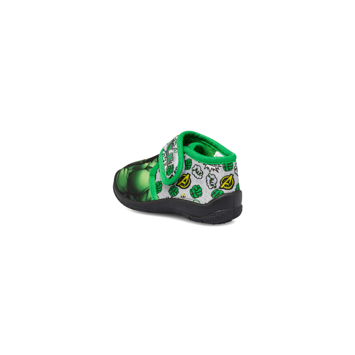 Pantofole verdi da bambino con stampa Hulk - Image 3