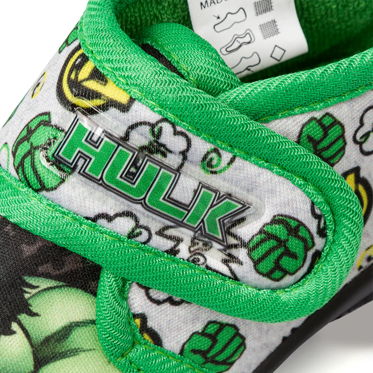 Pantofole verdi da bambino con stampa Hulk - Image 6