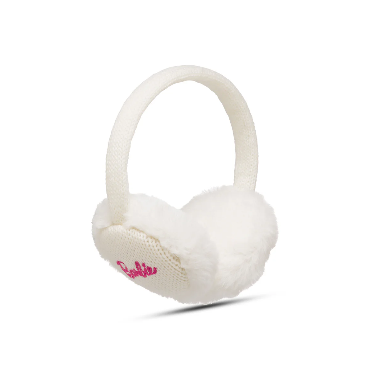 Paraorecchie bianco da donna con logo Barbie - Image 2