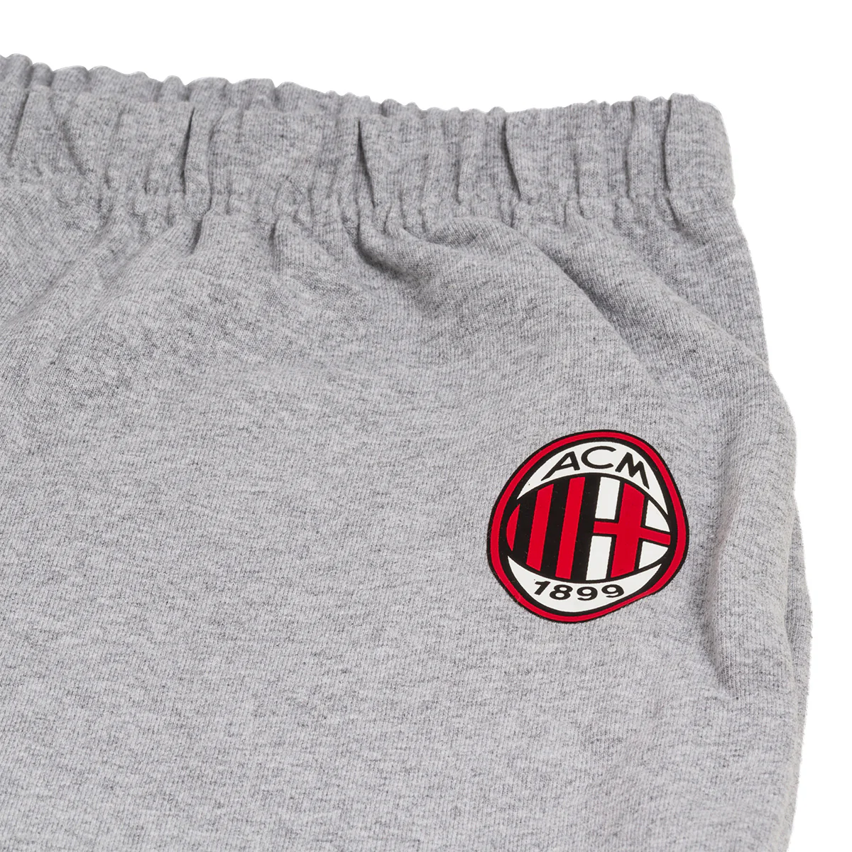 Pigiama invernale grigio da uomo con logo Milan - Image 12