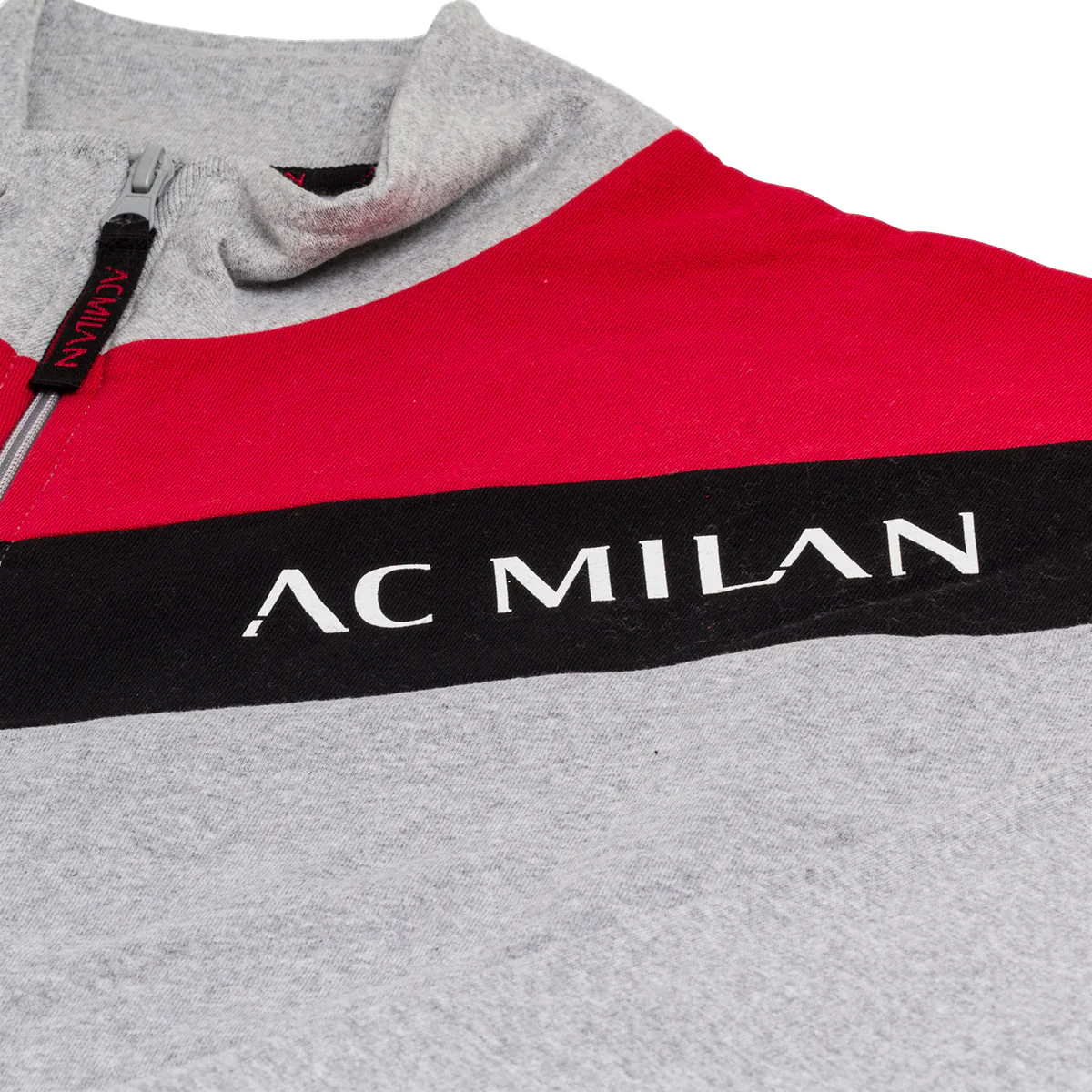 Pigiama invernale grigio da uomo con logo Milan - Image 13