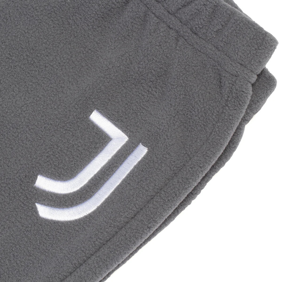 Pigiama invernale in pile grigio e nero da bambino con logo Juventus - Image 8