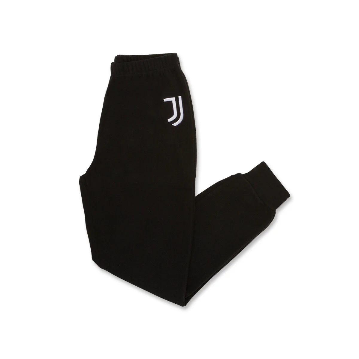 Pigiama invernale in pile grigio e nero da bambino con logo Juventus - Image 6