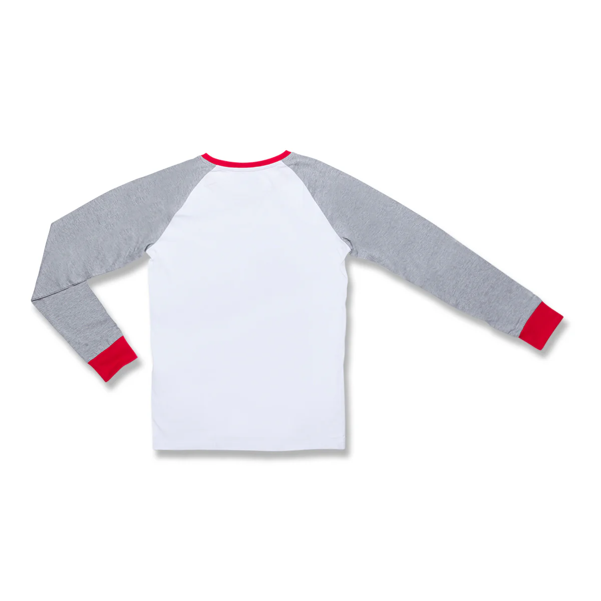 Pigiama natalizio da donna bianco e grigio con renna ricamata - Image 3