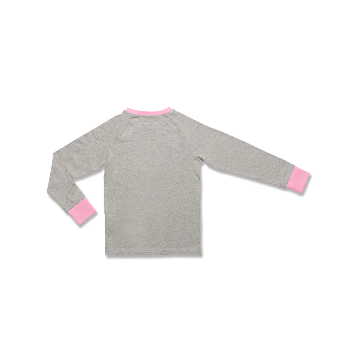 Pigiama natalizio da bambina bianco e rosa con stampa unicorno - Image 4