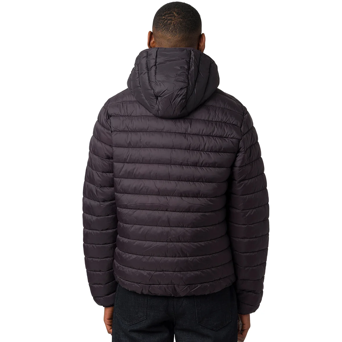 Piumino nero leggero da Uomo con tasche impermabile Armata di Mare - Image 3