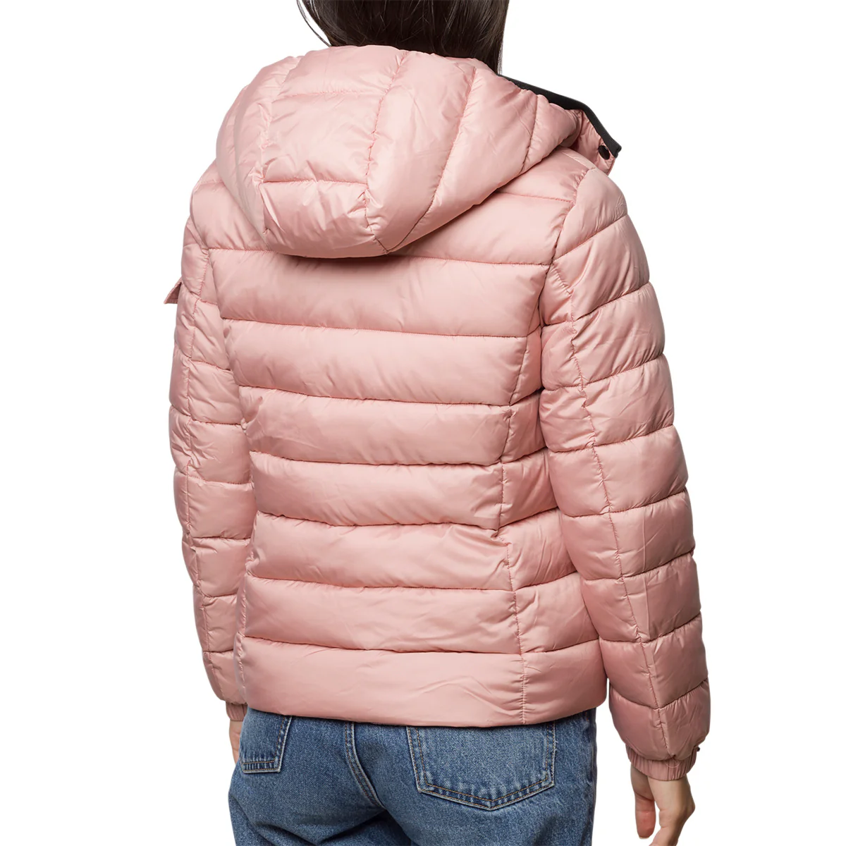 Piumino rosa da donna con chiusura a zip Lora Ferres - Image 2