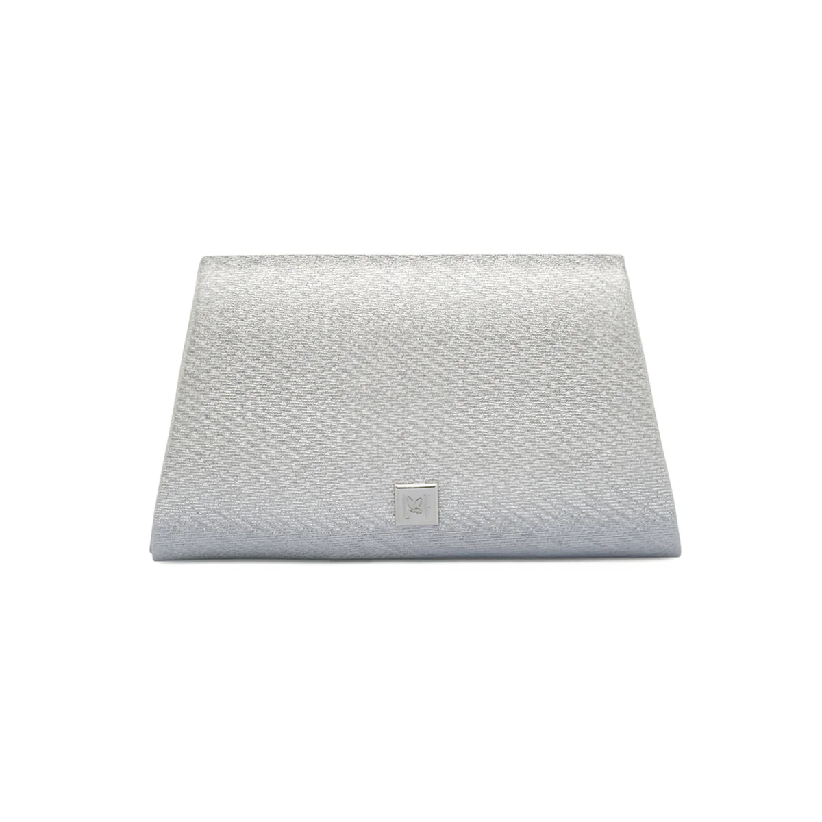 Pochette Argento glitter con tracolla removibile Lora Ferres - Image 3