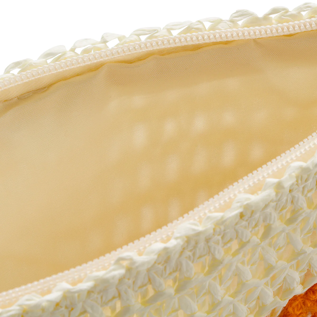 Pochette da mare donna beige effetto paglia con scritta "Summer Time" Swish Jeans - Image 3