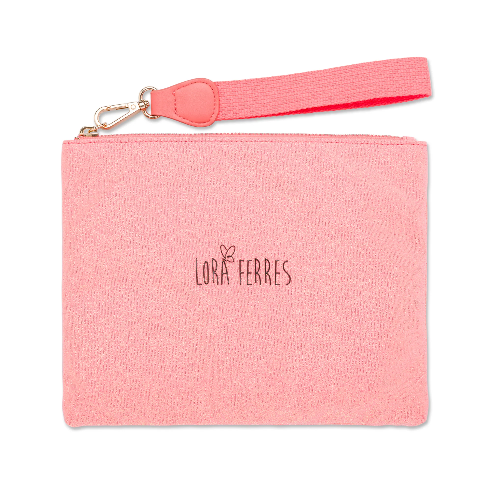 Pochette mare rosa da Donna Lora Ferres On The Beach