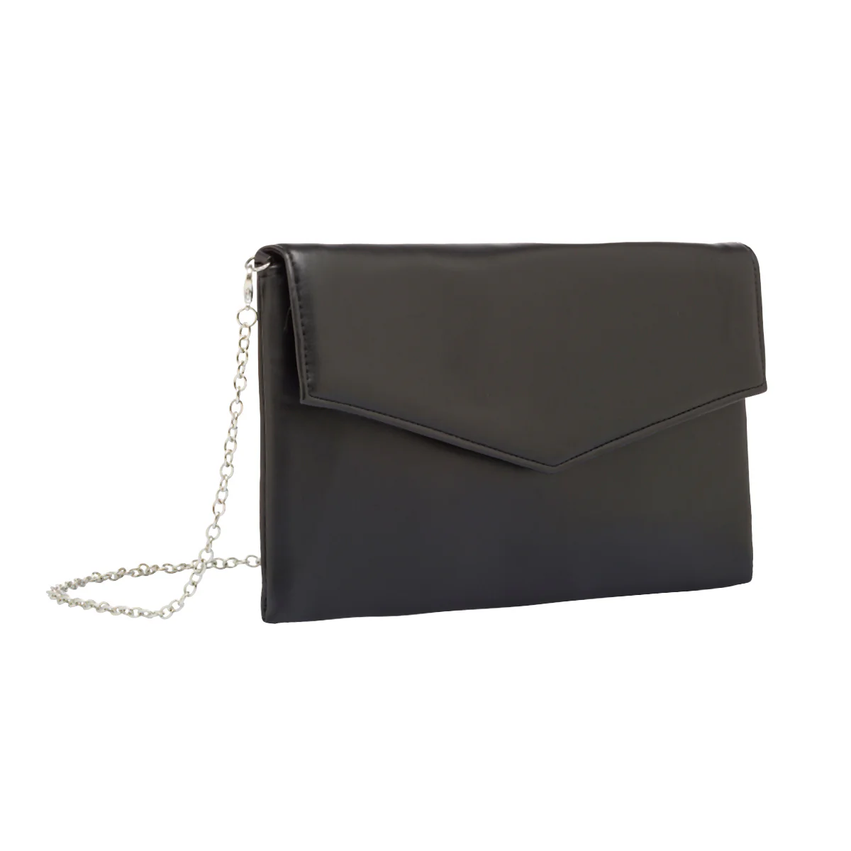 Pochette Nera a busta da Donna con catena removibile Lora Ferres