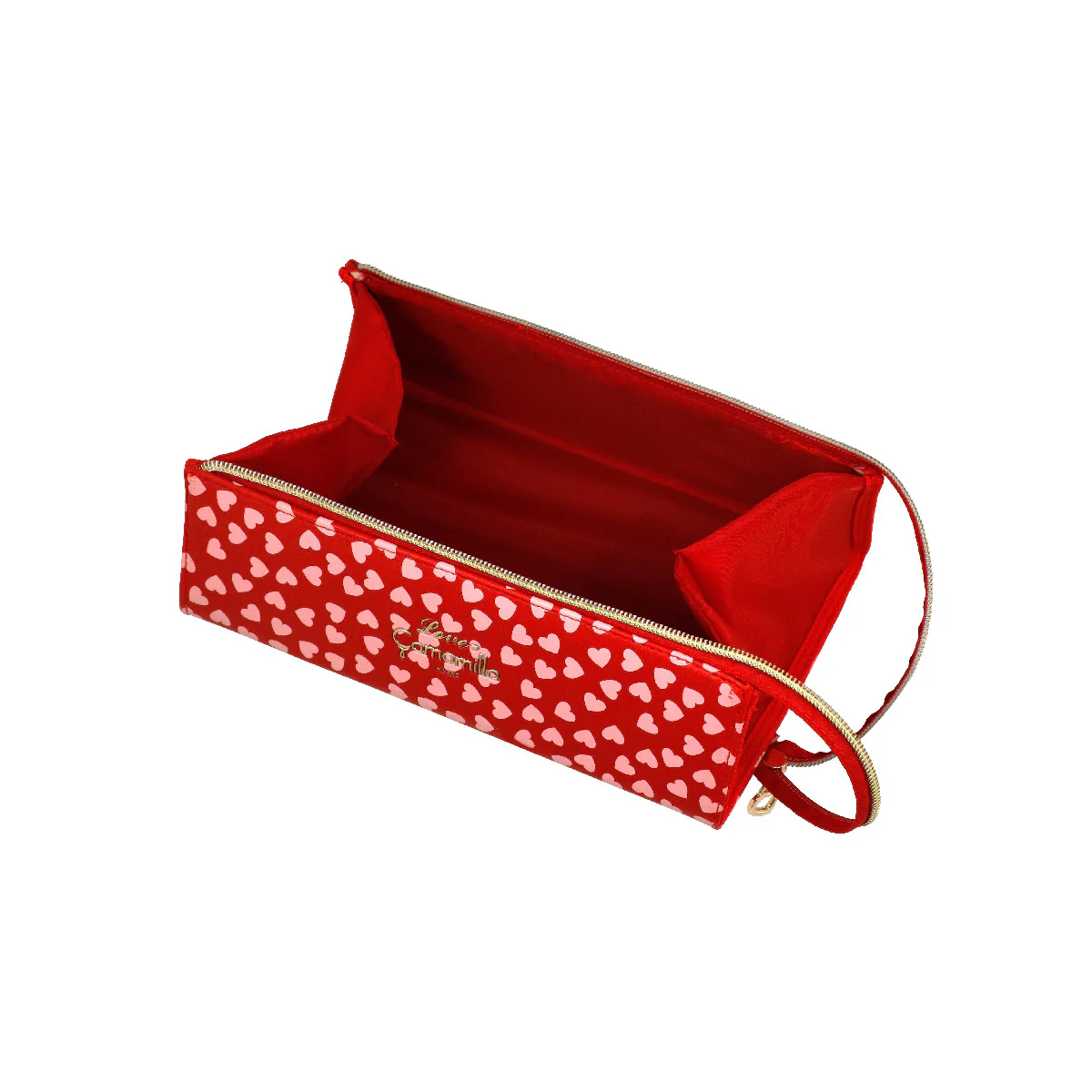Pochette rossa da Donna con stampa cuori Camomilla Milano - Image 5