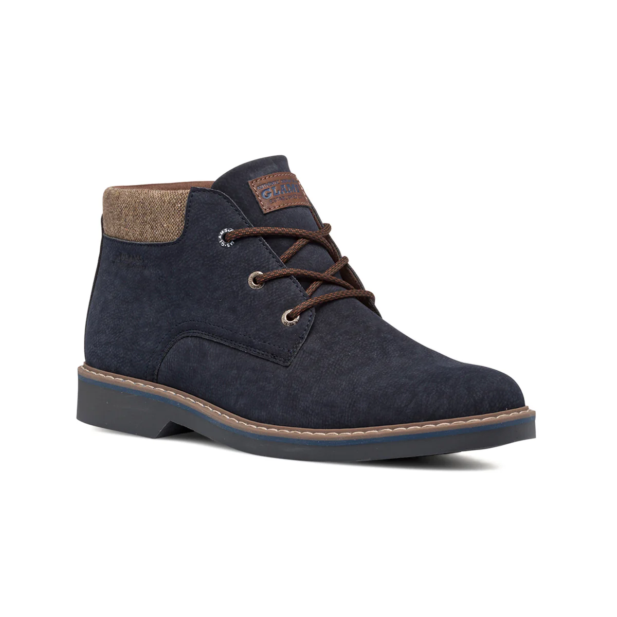 Polacchine blu da uomo Glams - Image 2