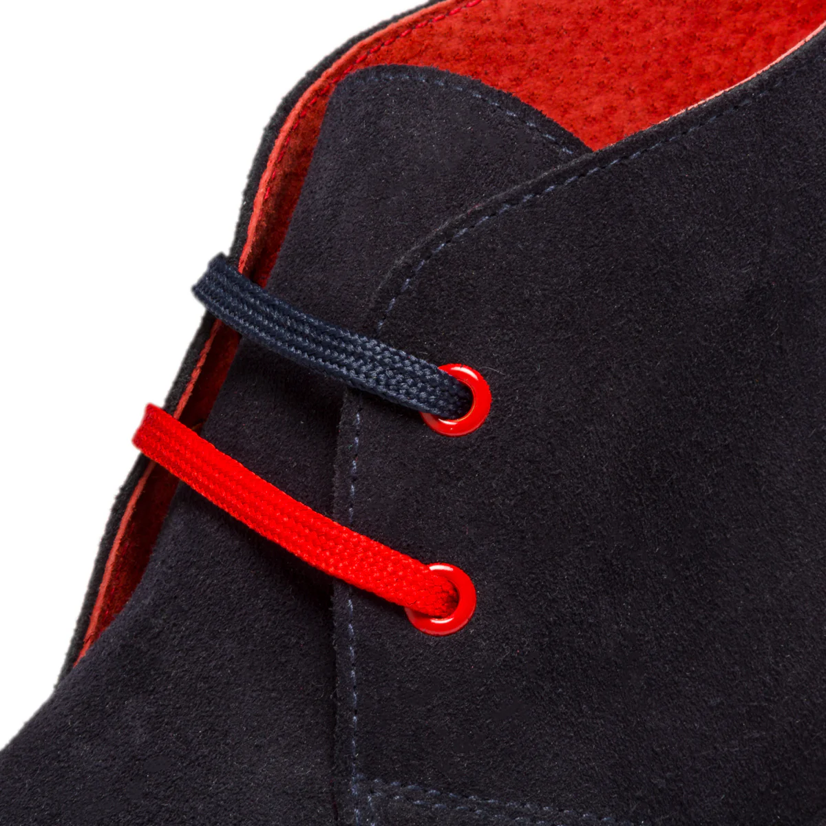 Polacchine blu in pelle con logo Ducati - Image 6