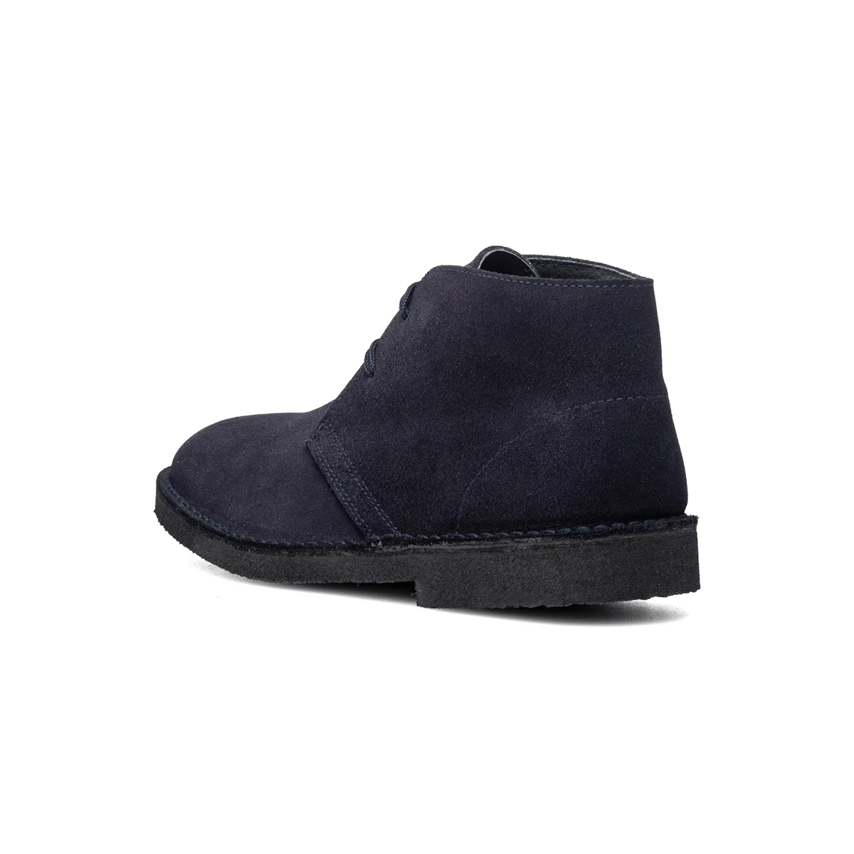 Polacchine blu in pelle scamosciata Primopiano - Image 3