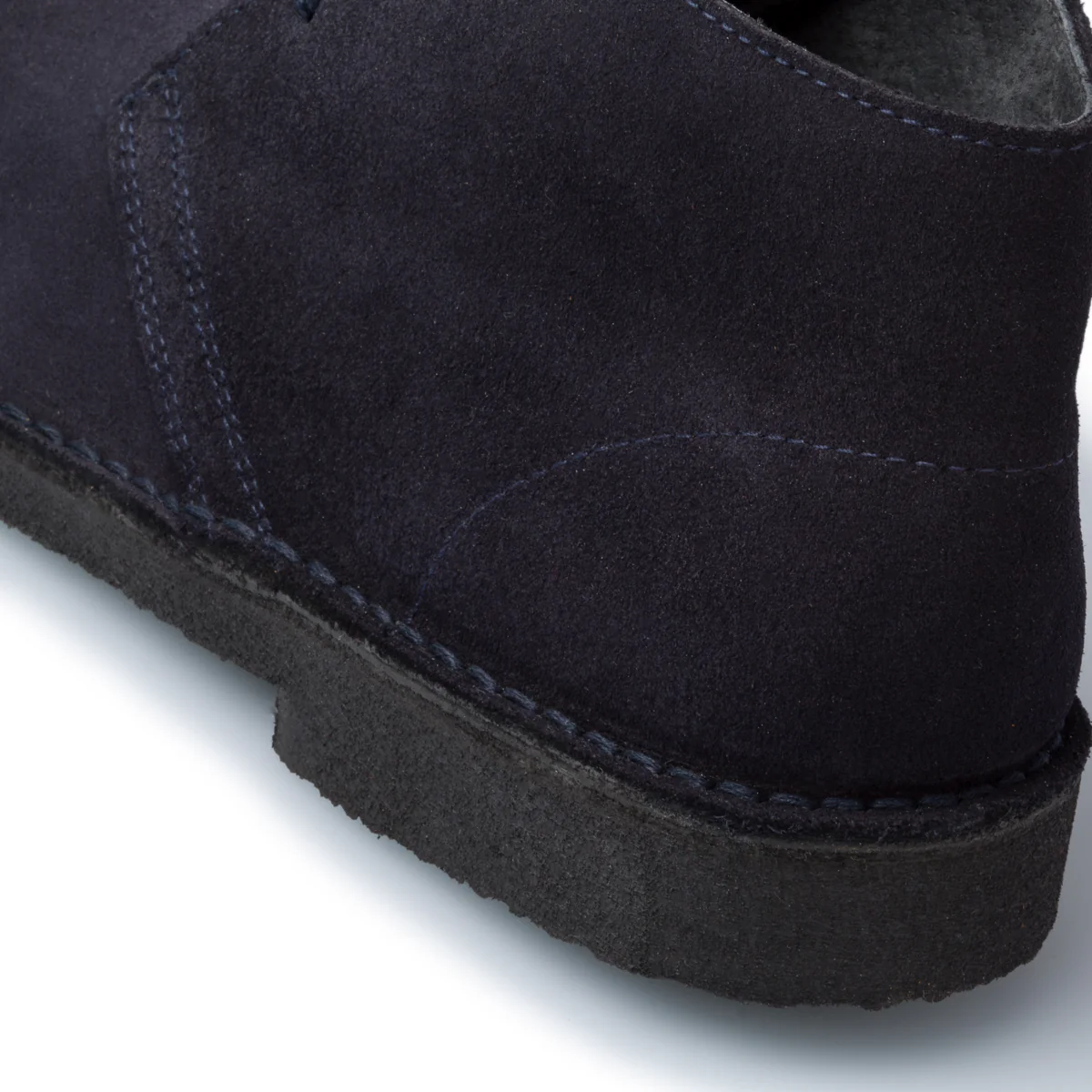 Polacchine blu in pelle scamosciata Primopiano - Image 7