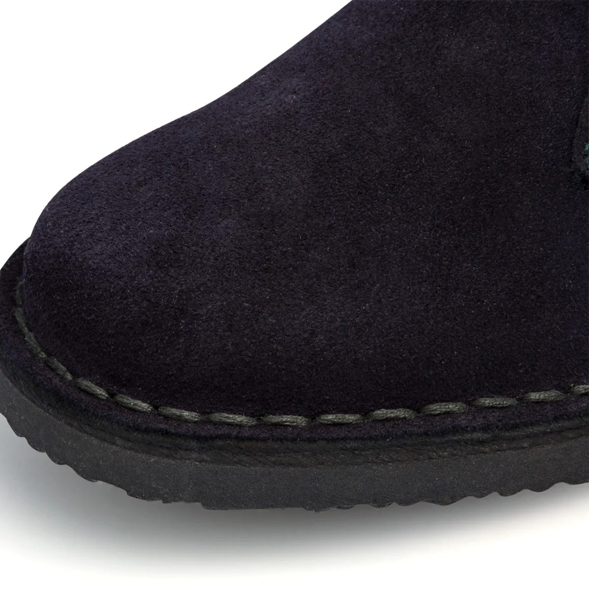 Polacchine blu navy in pelle scamosciata da bambino Weep & Smile - Image 5