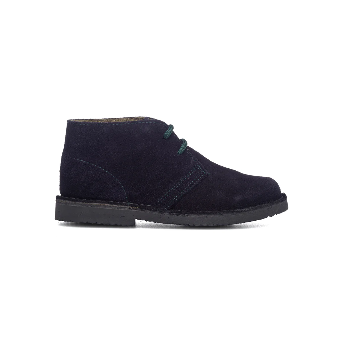 Polacchine blu navy in pelle scamosciata Weep & Smile
