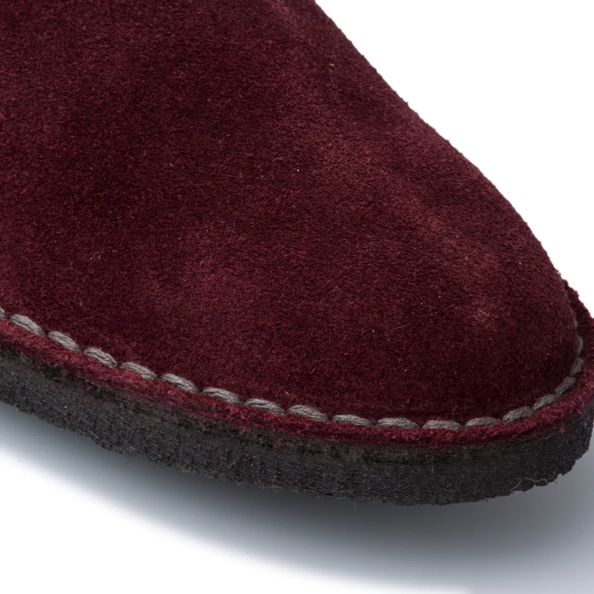 Polacchine bordeaux in pelle scamosciata Primopiano - Image 5