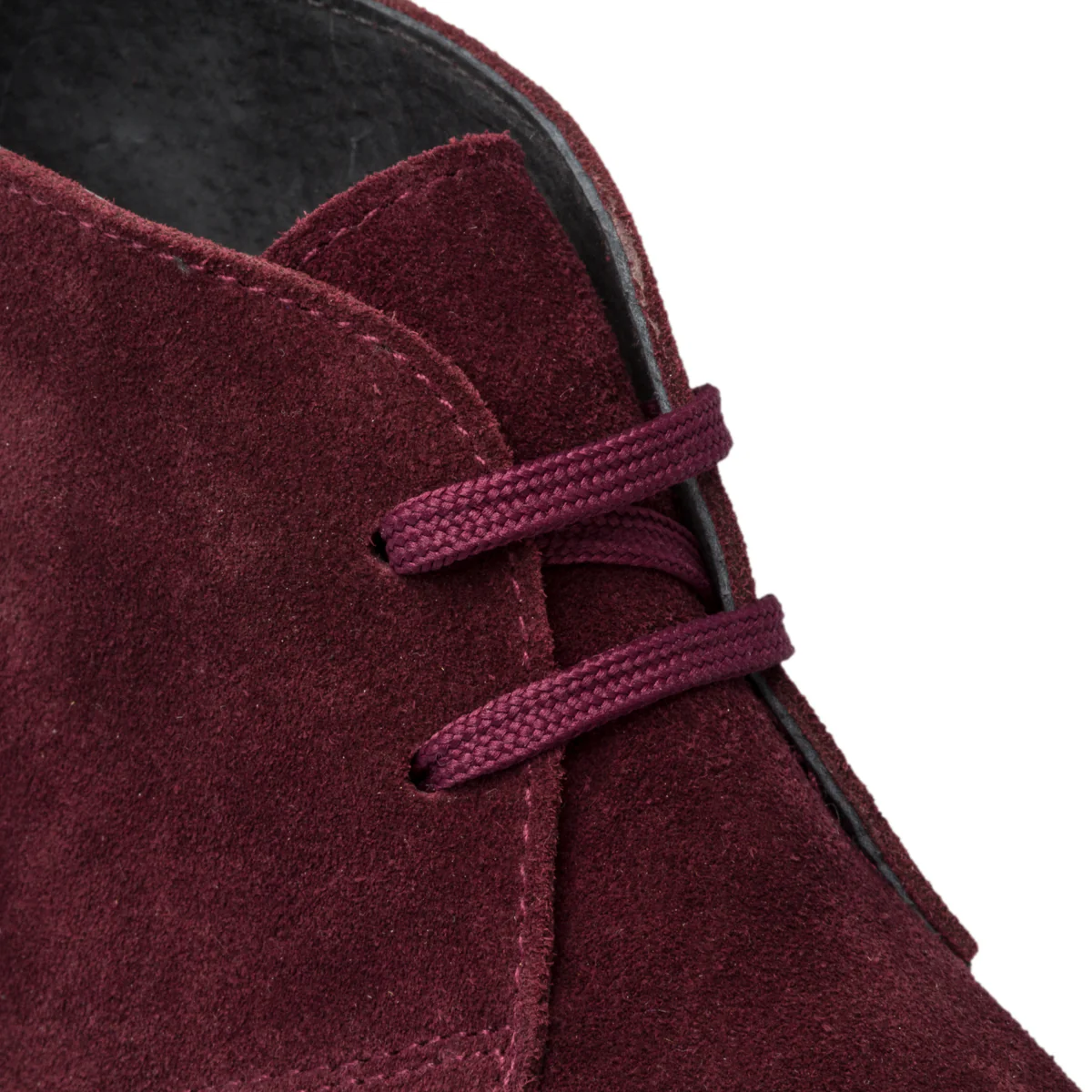 Polacchine bordeaux in pelle scamosciata Primopiano - Image 6