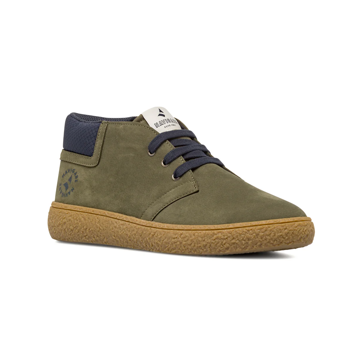 Polacchine verde militare da Uomo Navigare - Image 2