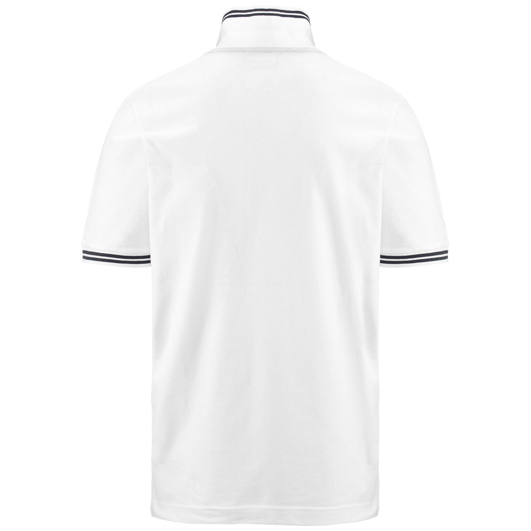Polo bianca da uomo con logo ricamato Kappa Maltax 5 MSS - Image 3