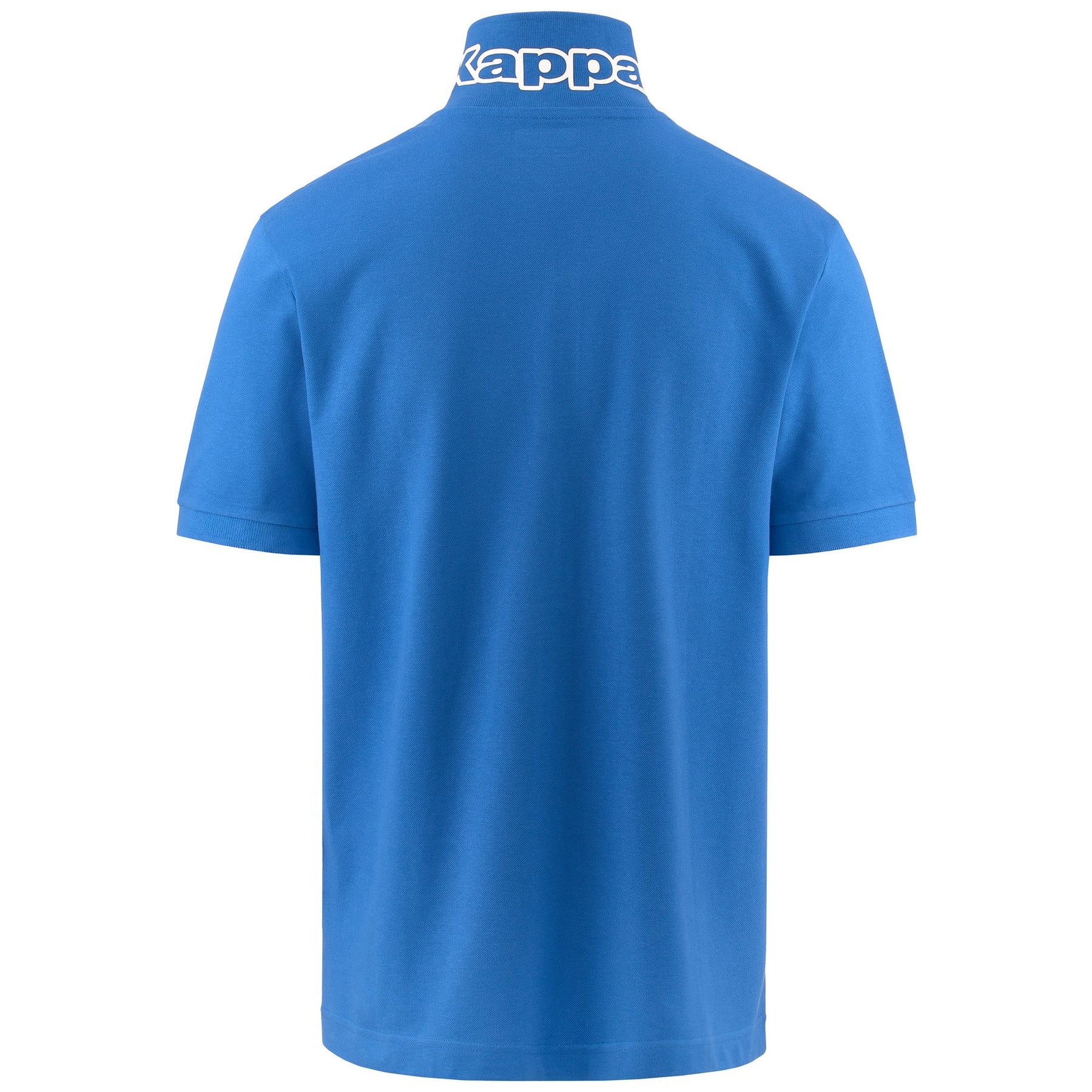 Polo blu royal da uomo con logo ricamato Kappa Life MSS - Image 3