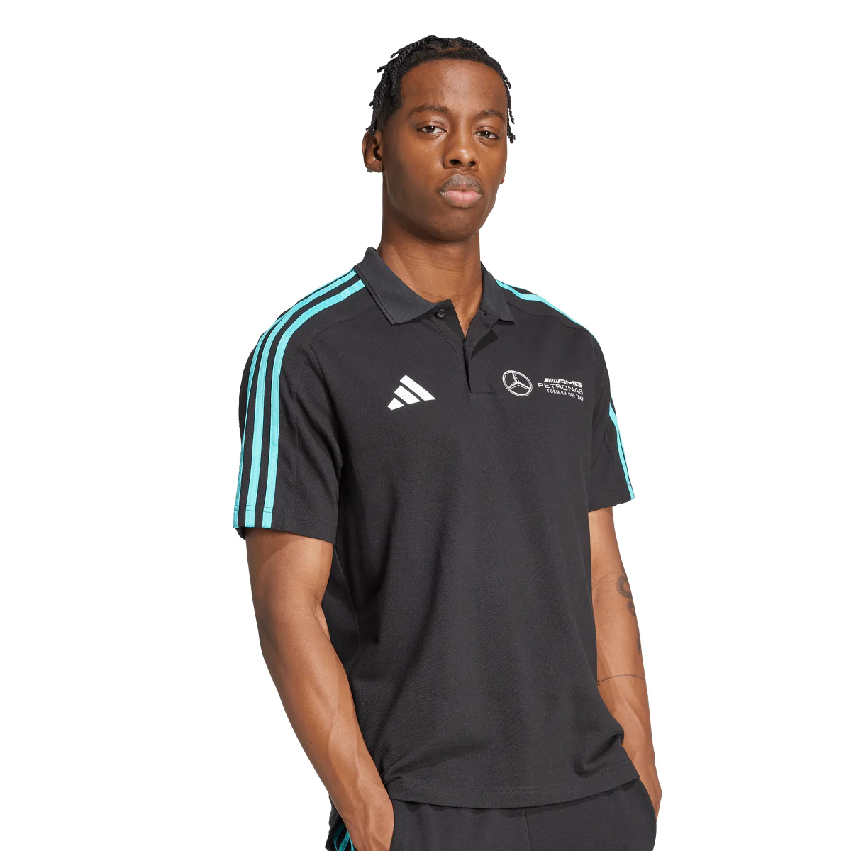 Polo da Uomo nera adidas x Mercedes-AMG Petronas F1 Team - Image 3