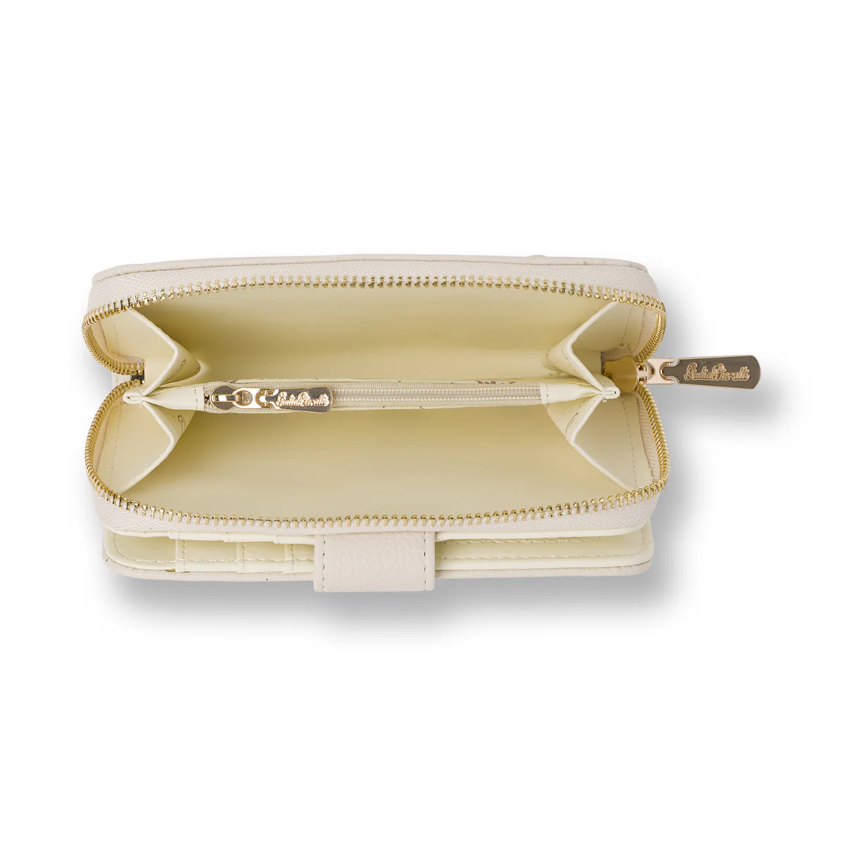 Portafoglio beige da Donna con borchie dorate Giulia Pieralli - Image 4