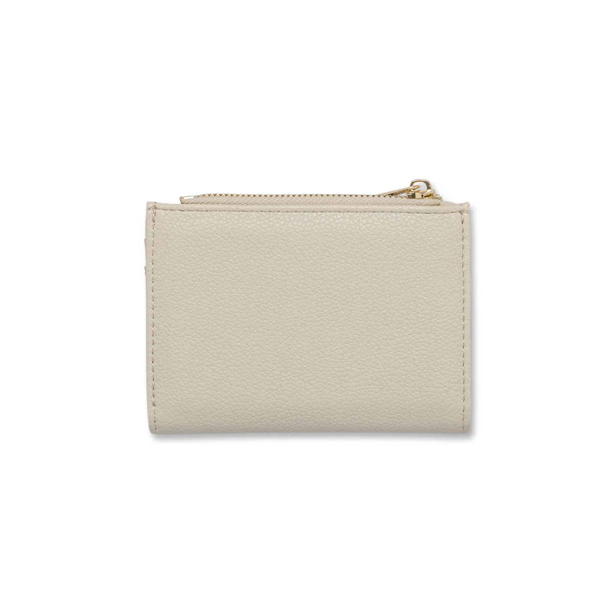 Portafoglio beige da Donna con effetto grana e taschino Lora Ferres - Image 2