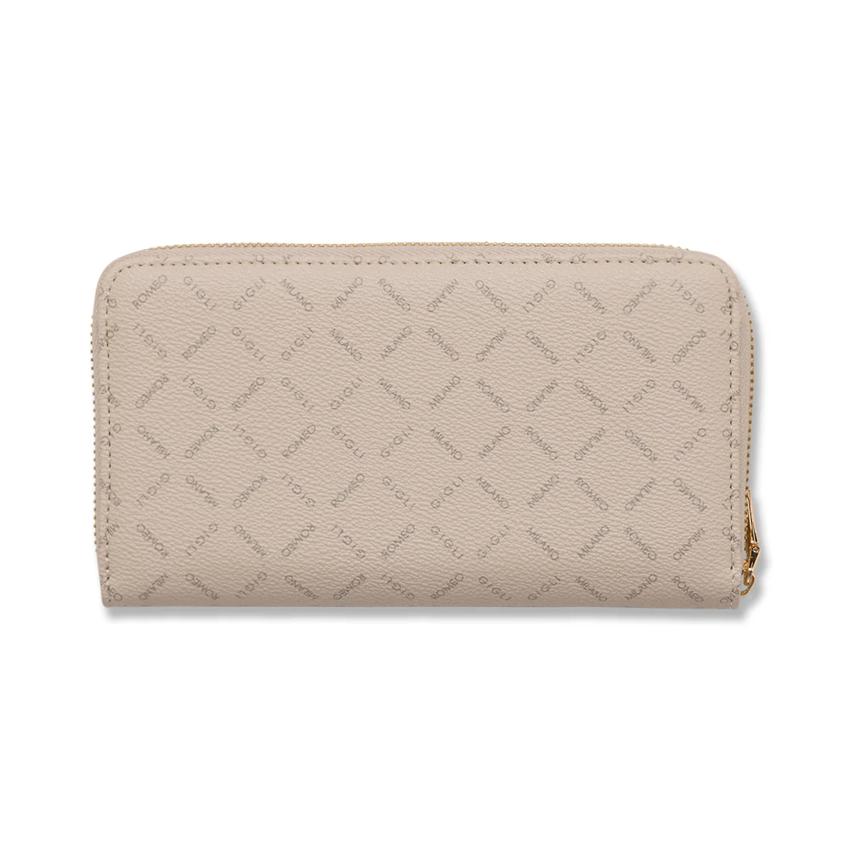 Portafoglio beige da donna con monogramma Romeo Gigli Milano Gama - Image 2