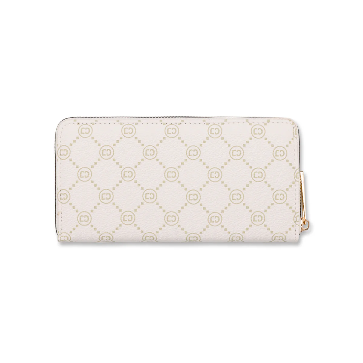 Portafoglio Bianco da Donna con chiusura con zip dorata Carrera Jeans - Image 2