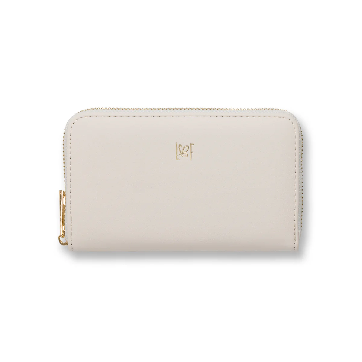 Portafoglio bianco off-white da donna Lora Ferres