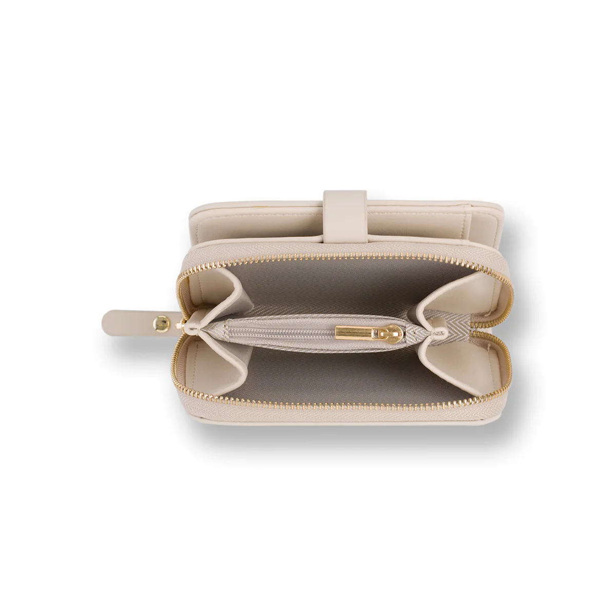 Portafoglio bianco off-white da donna Swish Jeans Calipso - Image 4