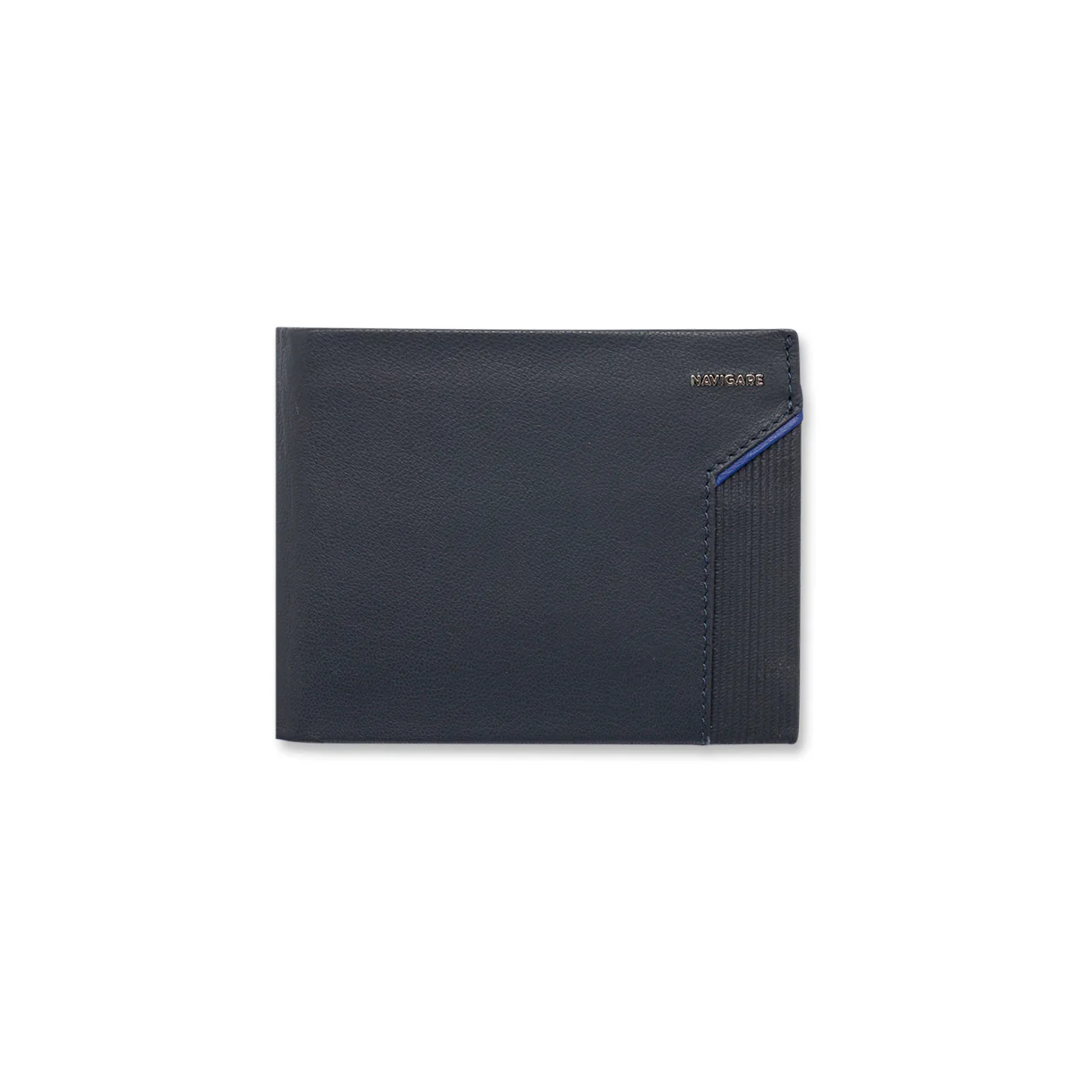 Portafoglio blu da Uomo con logo Navigare