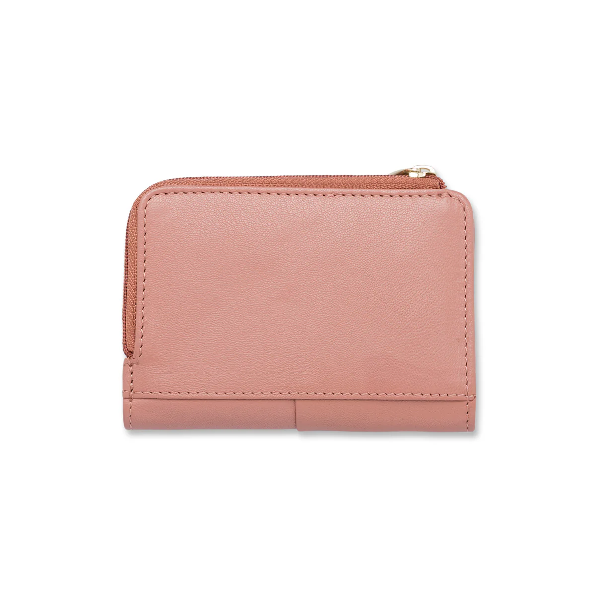 Portafoglio da donna in pelle rosa con logo Coconuda - Image 2