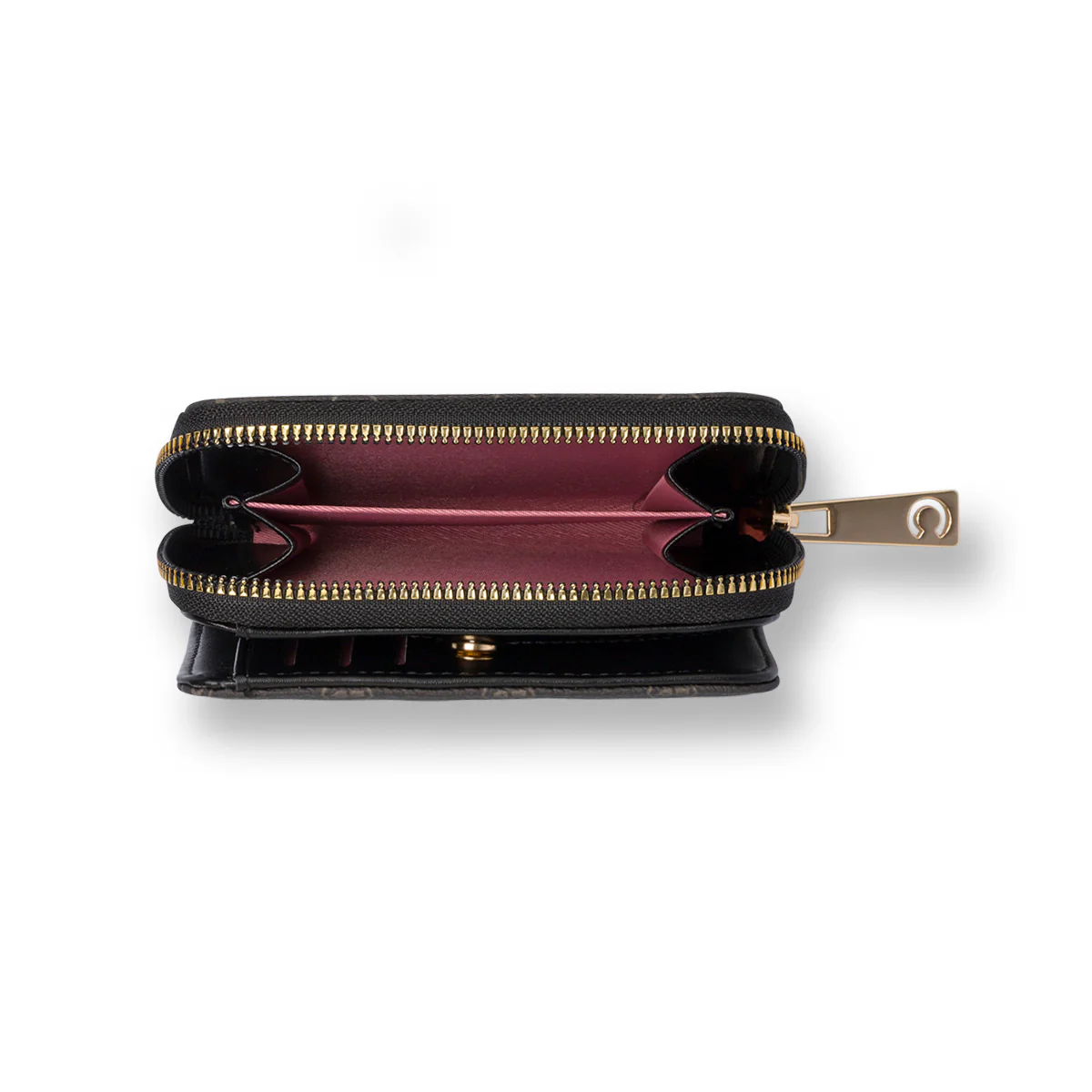 Portafoglio da donna nero con stampa monogramma Carrera Jeans - Image 4