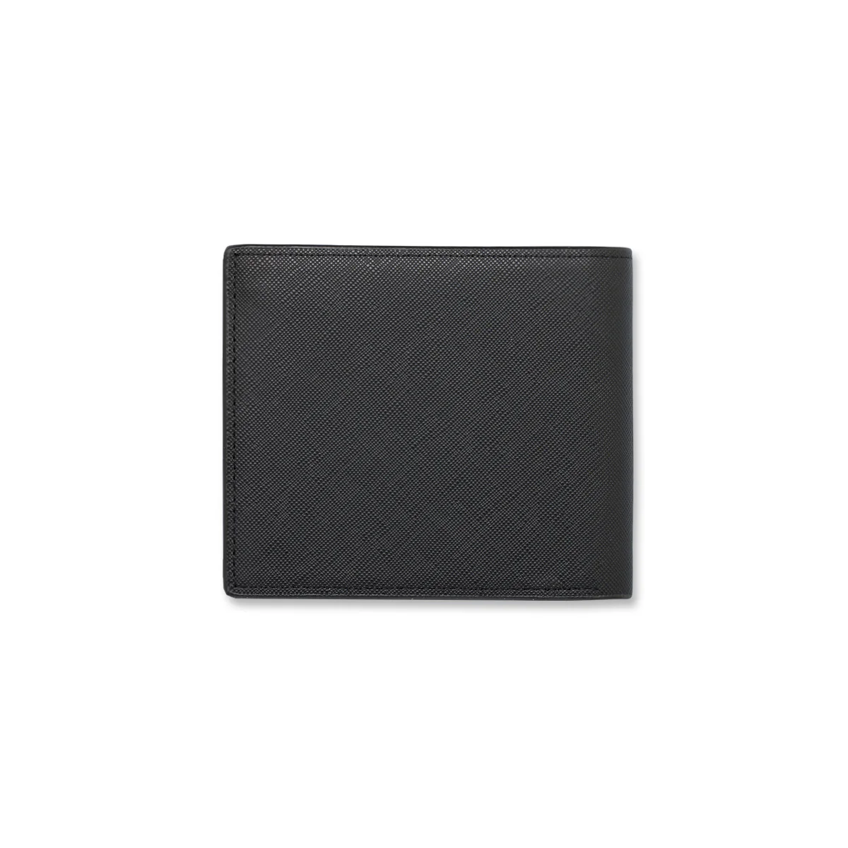 Portafoglio da uomo nero in saffiano con doppio scomparto Carrera Jeans - Image 2