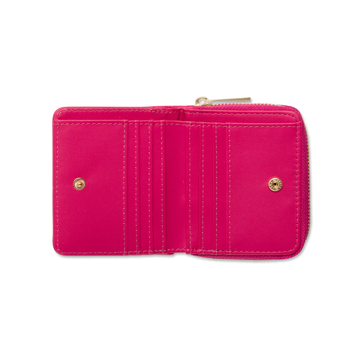Portafoglio fucsia da donna Lora Ferres - Image 3
