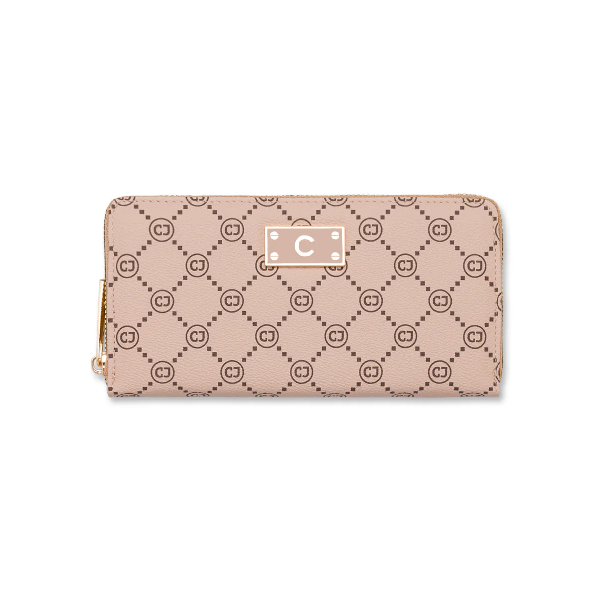Portafoglio Marrone da Donna con chiusura con zip dorata Carrera Jeans