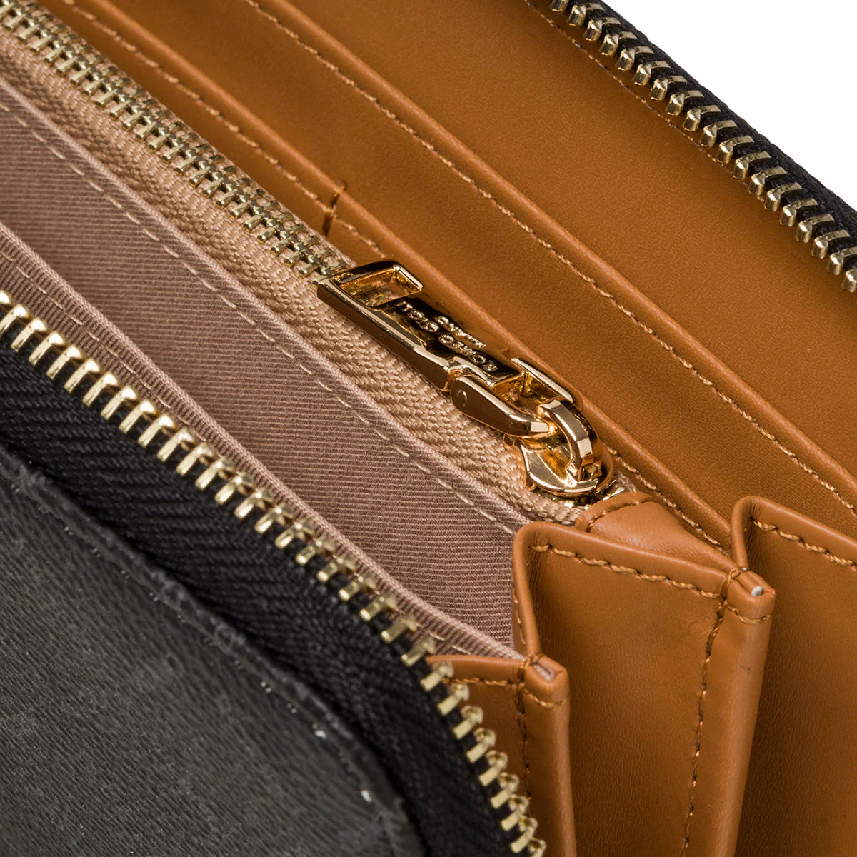 Portafoglio nero da donna con monogramma Romeo Gigli Milano Gama - Image 3