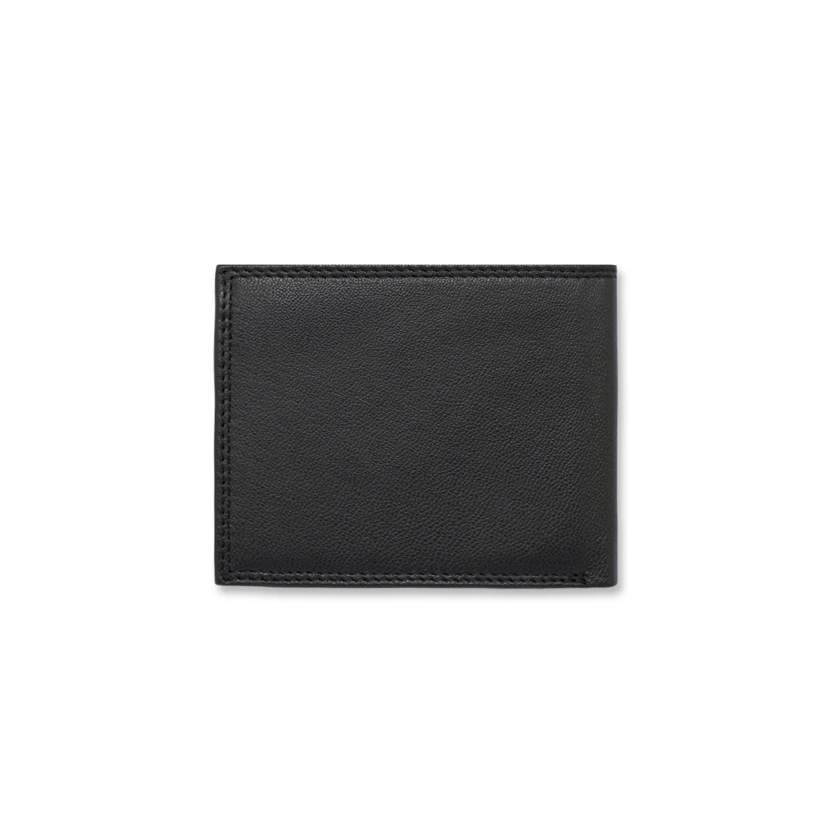 Portafoglio nero da uomo in pelle con doppio scomparto Americanino - Image 7