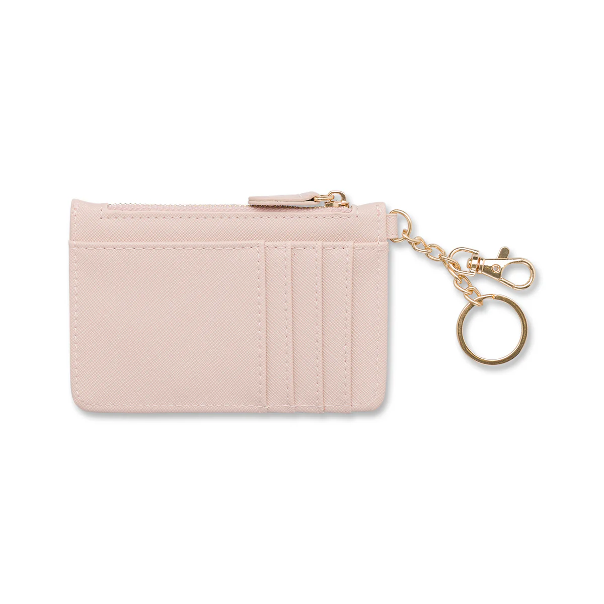Portafoglio Rosa chiaro da Donna con portachiave in metallo Lora Ferres - Image 2
