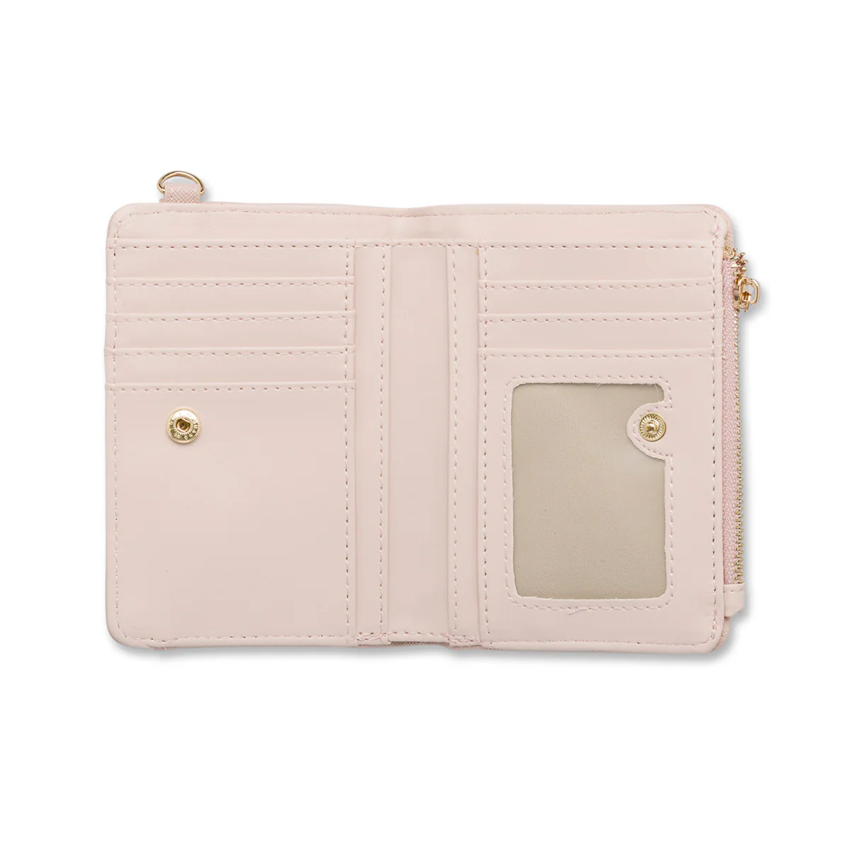 Portafoglio rosa da donna con manico Lora Ferres - Image 3