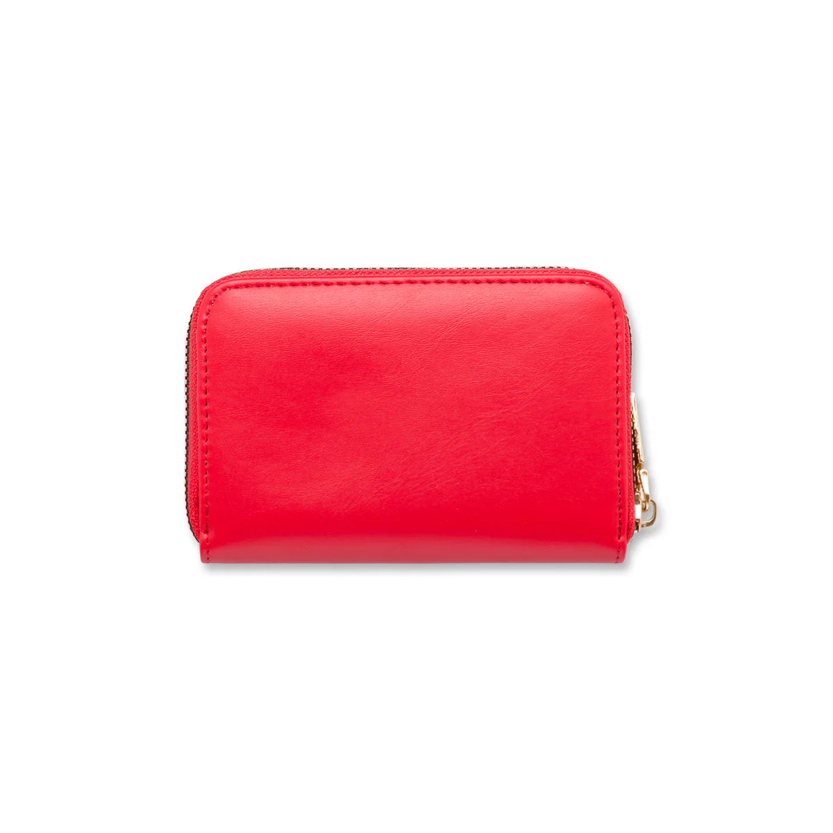 Portafoglio rosso da Donna con zip e logo Swish Jeans - Image 2