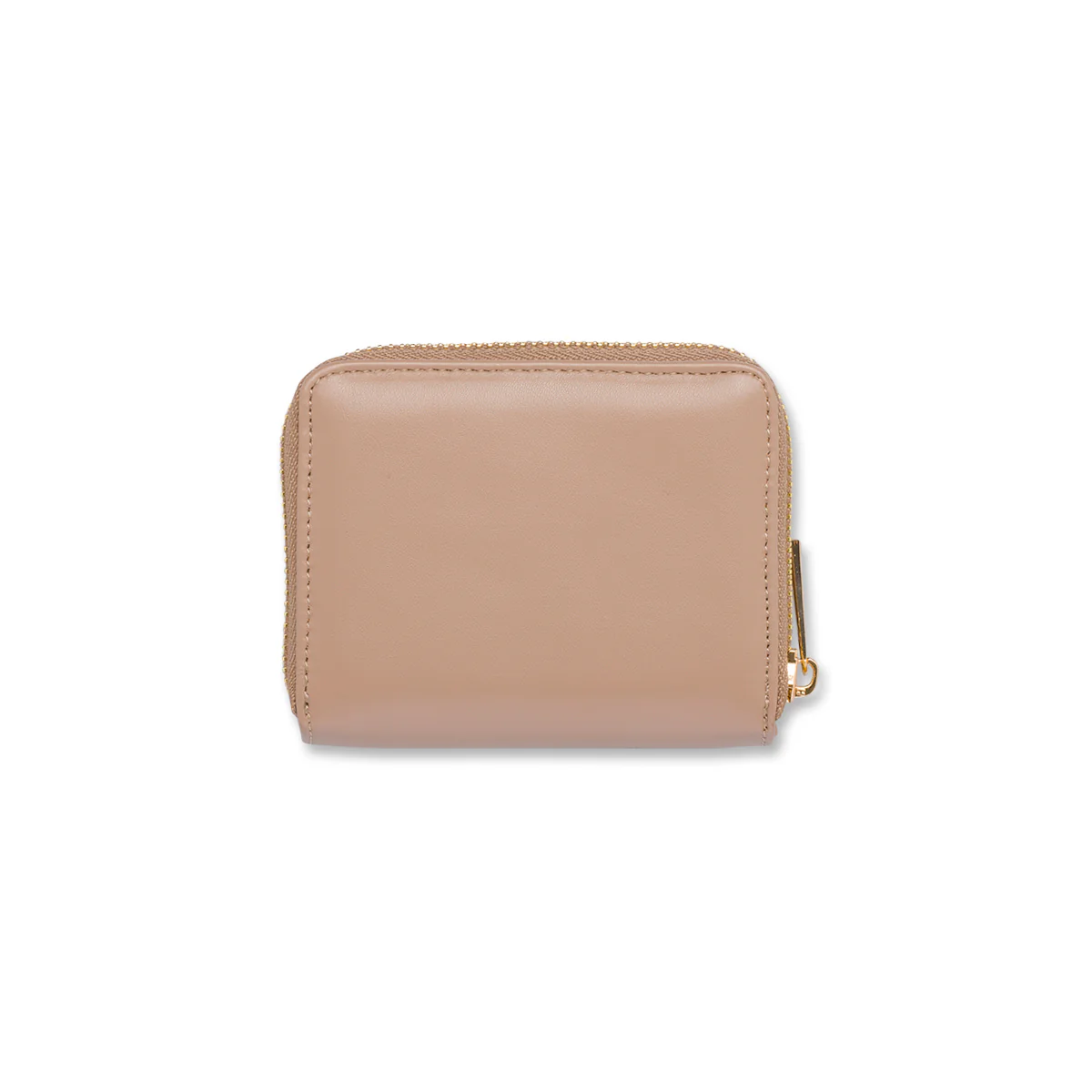 Portafoglio taupe con zip da Donna Lora Ferres - Image 3