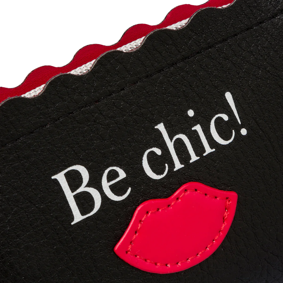 Portamonete nero da donna con chiusura a zip Camomilla Milano - Image 4